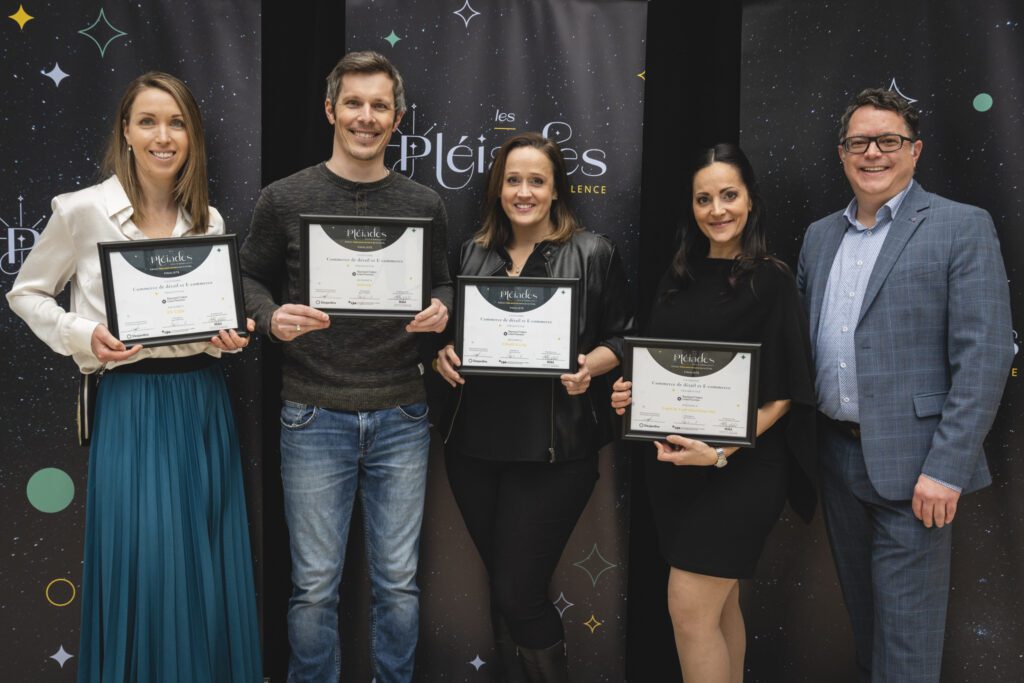 Les finalistes de la catégorie Entreprise de services et E-commerce
