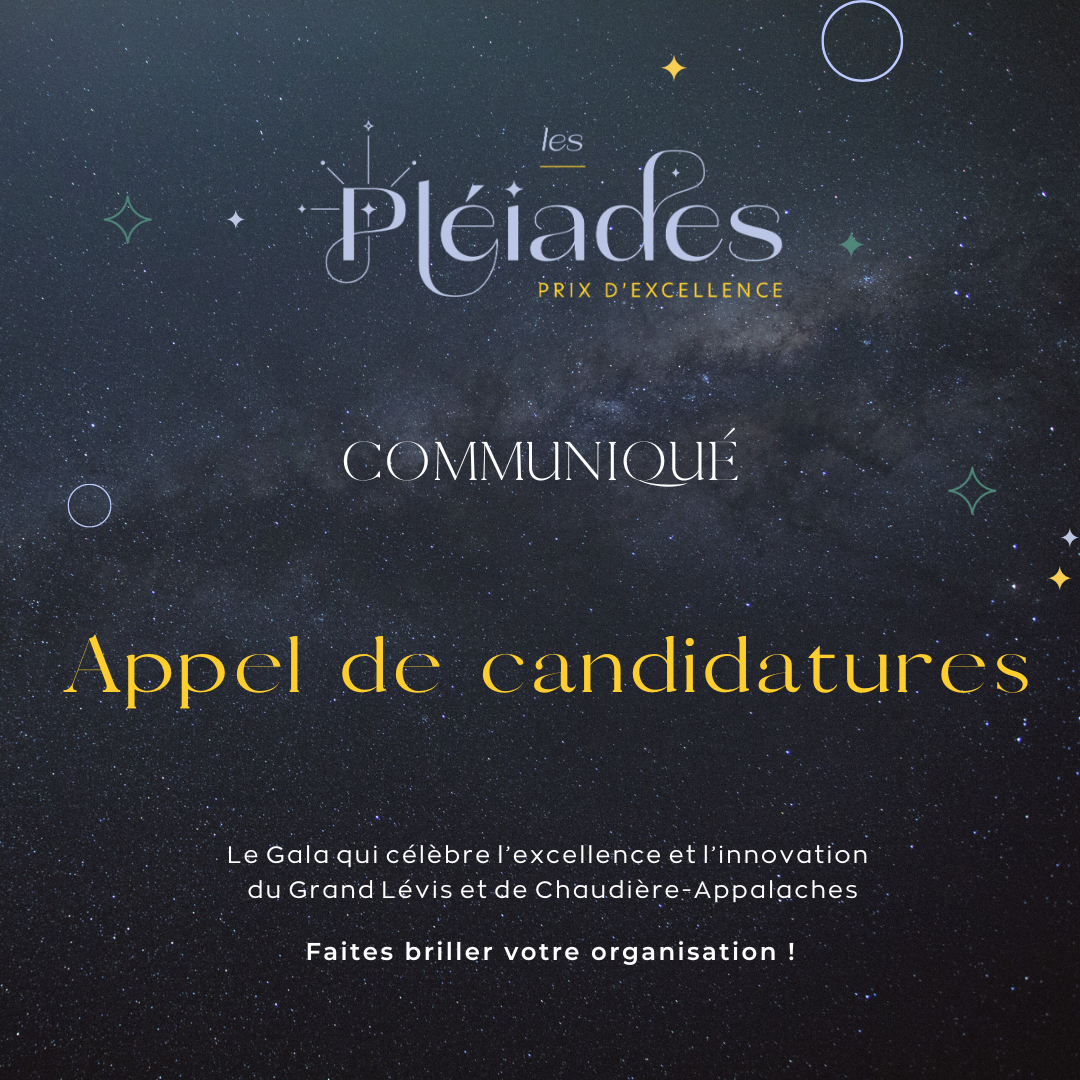 COMMUNIQUÉ Appel de candidatures